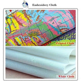 AOOKMIYA Joy Sunday Cross Stitch Kit Copenhagen HD Pattern Aida 16/14/11CT Counted Printed Canva DIY Embroidery Kit Hand Craft Home Decor