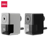Deli Rotary Pencil Sharpener Machine Pencil Cutter Office Stationery School Hand Crank Pencil Sharpener 1pcs Random Color