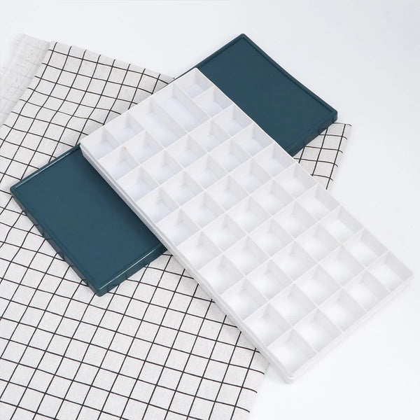 AOOKMIYA Paint Box Soft Cover 48 Grids Durable Lightweight Watercolor Gouache Oil Palette Portable Case For Students Artists Gift  AOOKMIYA.COM