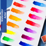 Artists Solid Watercolor Pigments Picasso Tubular Color Block Beginners Hand Painting Materials Art Students Sketching Supplies