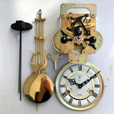 Old-Fashioned Mechanical Winding Floor Wall Table Full Copper Clock Movement Accessories 31 Days 15 Days