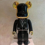 70cm High 1000% Violent Bear Ornaments, Brick Bear Living Room Floor Sculpture, Store Opening New Home Moving Gift