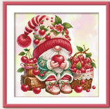 AOOKMIYA 11CT Printed On Canvas Room Cross Stitch DIY Set Chinese Counted Pattern Kit Home Needlework Embroidery