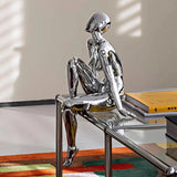 Modern Figurines Minimalism Art Miniatures Luxury Creative Ornaments for Bedroom Aesthetic Room Decor Original and Funny Gifts