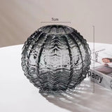 Nordic Modern Cactus Glass Vase Light Luxury Creative High-end Flower Arrangement Home Entrance Simple Decoration Ornaments