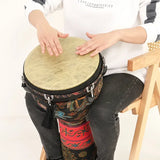 AOOKMIYA Large 12 Inches Djembe Drum Imitation Animal Skins Adult African Drums PVC Tambourine Portable Musical Instruments Percussion AOOKMIYA.COM