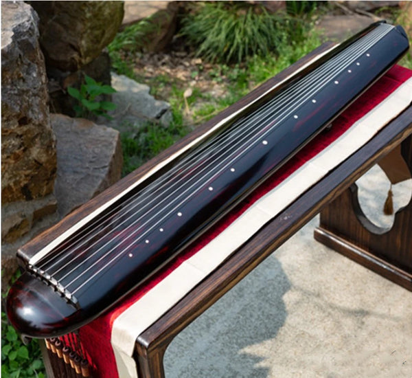 AOOKMIYA High Quality Yangzhou Guqin Zhongni Chaos Guqin Professional Performance Grade Chinese Zither AOOKMIYA.COM