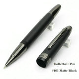 Limited Edition Msk-163 Ultra Matte Black MB Rollerball High Quality Gel Ballpoint Fountain Pens Office School Serial Number