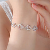 AOOKMIY 7 Chakra Yoga Balance Charm Bracelet Women Stainless Steel Gold Color Hand Bracelets Spiritual Jewelry Birthday Gift WholesaleAOOKMIYA.COM