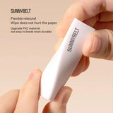 SUNNYBELT Super Clean Triangular Eraser for Students Exam Writing Wipes into Strips Leaving No Marks