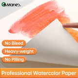 AOOKMIYA 22/28/34/46 pcs Marie's Watercolor Paint Set,12/18/24/36 Colors 12ml/0.41floz Kit - 7pcs Brushes,1 Palette,20 Sheets Paper