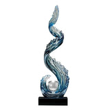 Family Feng Shui Decoration Ornament Senior Sense Living Room Entry Hotel Art Sculpture Decoration Home Decor