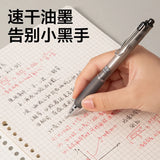 Deli 4/8pcs 0.5mm Black Ink Quick-drying Gel Pen School Supplies Stationery Office Pen Gift Office Supplies Signing Pens