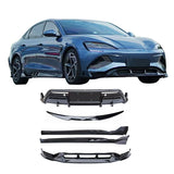 AOOKMIYA Premium Glossy Black Body Kit for BYD SEAL EV - Front Lip, Rear Lip, Side Skirts, High-Quality PP Plastic