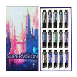 AOOKMIYA Super Vision New Layered Watercolor Paint 15ML/tube Mineral Texture Antique Illustration Precipitation Color Art Supplies