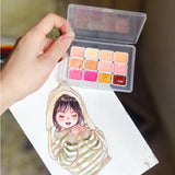 AOOKMIYA Watercolor Pigment Skin Color Series VanGogh/Schmincke/Mijello Acuarelas 0.5/1ml Flesh Color 6/12 Color Painting Art Supplies