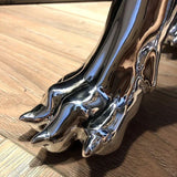 Nordic Fashion Electroplated Dog Statue, Resin Home Crafts, Large Living Room Floor Ornaments living room decoration