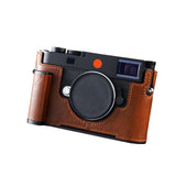 Genuine leather Half/Full Body Bag with Handle for Leica M11/M11P Camera Case -Professional Protective Cover