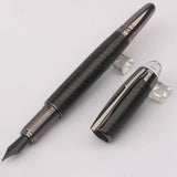 Tat Classique Metal Bussiness Carbon Fiber MB Ballpoint Rollerball Platinum-plated Clip Office Stationery Fountain Pen Gift