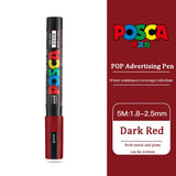 1-Pc Uni Posca Paint Marker Pen Medium PC-5M 29 Colors  Art Supplies Stationery Painting Graffiti Anime Poster  Advertising