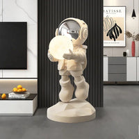 AOOKMIYA ART+ Creative Gifts Resin Modern Simple Large Living Room Sculptures Astronaut Moulding Creative Sculptures Decoration Crafts Room Decorations