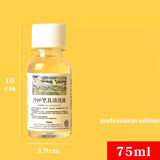 Oil Painting Tools Cleaning Agent Diluent Decontamination, Colorless and Odorless Acrylic Paint Brush Cleaning Agent