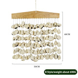 Natural Fruit Shell Sound Beam Sound Healing Yoga Meditation Seed Shell Plant Fruit Wind Chimes Outdoor Percussion Instruments