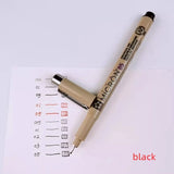Drawing Tools  Black Waterproof Pen   Office Utensils Watercolor Pens  Waterproof Outlining Pens for Drawing  Neutral Pens
