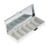 Mini Portable Watercolor Paint Box Metal Watercolor Sub-packing Box Pigment Moisturizing Box Sketch Painting Art Supplies