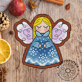 AOOKMIYA Plastic aida Cross Stitch Kit Package Needlework Counted Cross-Stitching Kits Embroidery refrigerator magnet animals styles
