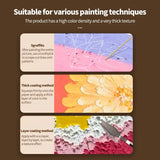 AOOKMIYA ART+ Creative Gifts MUNGYO Artist Oil Pastel Set 72/120Colors Soft Wooden Box Crayon Artist/Master Grade Graffiti Painting Art Drawing Supplies