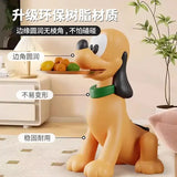 High-end Light Luxury Puppy Shape Side Table Cartoon Floor Ornaments Cute Table Animal Floor Large Ornaments
