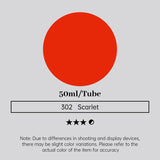 AOOKMIYA 50ml Marie's Oil Paints,Professional Oil Based Pigments Art Supplies for Craft Painting,Rich Colors,Gifts for Artist,Beginners