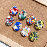 Cute Ceramic Brush Pen Holder Animal/Fruit Pen Stand Display Stand Palette Watercolor Gouache Acrylic Painting Art Supplies