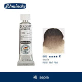 AOOKMIYA German Schmincke Academy Grade 15ml Tubular Watercolor Paint Illustration Acuarelas Student Art Supplies for Artist