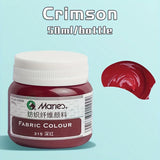 AOOKMIYA Marie's Fabric Paint 1 Bottle,50 ml 22 Colors for Clothes Permanent for Artists,Crafters for Shirts,Shoes,Jeans,Canvas Bags,DIY