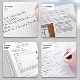 5 Pack Retractable Gel Pens 0.5mm Quick-Drying Black Ink Smooth Writing Ballpoint Pens for School Office and Stationery Supplies