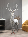 AOOKMIYA ART+ Creative Gifts 120cm Nordic Style Creative Deer Statue, Home Decoration, Gifts, Interior Decoration, Large Living Room Ornaments, Handicrafts