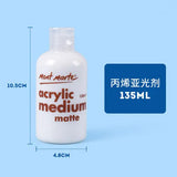 Montmartre Acrylic Medium Matt Gloss Blending Liquid White Transparent Base Crack Paste Sculpting Paste Painting Supplies