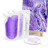 100ml Fluid Painting Paints DIY Plaster Ornaments Handicrafts Flowing Graffiti Materials Liquid Flowing Acrylic Paints 38 Colors