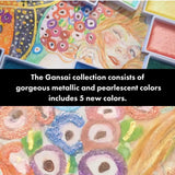 New! Japan Kuretake GANSAI TAMBI Watercolor Set-12/24 Colors Professional Non-Toxic Grade Art Supplies for Artists