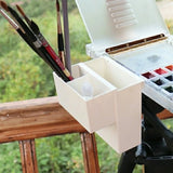 Tri-fold Watercolor Box Creative Packaging Box Portable Watercolor Palette   Color Mixing Palette  Artist Palette  Art Supplies