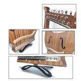 AOOKMIYA harp customizable Veneer solid wood lyre 16-string small 19-string lira  lyre portable niche musical instruments wholesale AOOKMIYA.COM