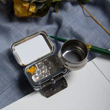 AOOKMIYA Travel Watercolour Paint Set - Mini Portable Paint Box with Watercolour Paint Dispenser 10 Grids Watercolor Palette  AOOKMIYA.COM