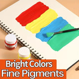 AOOKMIYA Marie's Fabric Paint 1 Bottle,50 ml 22 Colors for Clothes Permanent for Artists,Crafters for Shirts,Shoes,Jeans,Canvas Bags,DIY