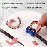 AOOKMIYA 12pcs Marie's Charcoal Pencils,Extra Soft/Soft/Medium Art Graphite Pencils Set for Drawing,Sketching,Shading,forArtists,Adults