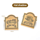 AOOKMIYA POTENTATE Brass Palette Fixing Clip Outing Sketching Paint Box Hand Account Clip Metal Bill Clip Travel Painting Art Supplies