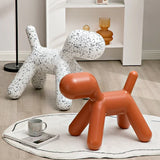 Nordic Creative Puppy Design Chair Plastic Children's Chair Cute Cartoon Kindergarten Dalmatian Dog Animal Stool Home Furniture