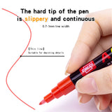 120/168-Color Acrylic Paint Marker Pen Sets - Ideal for Artists. Use on Rock Painting, Glass, Ceramic, Fabric, DIY Cards