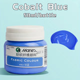 AOOKMIYA Marie's Fabric Paint 1 Bottle,50 ml 22 Colors for Clothes Permanent for Artists,Crafters for Shirts,Shoes,Jeans,Canvas Bags,DIY